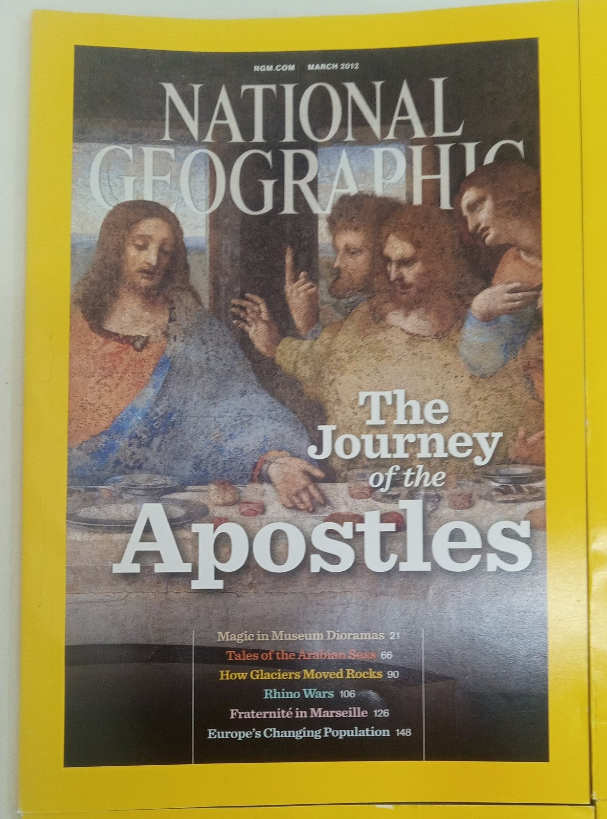 Nat Geo Magazine With Slipcover Jan To June 2012