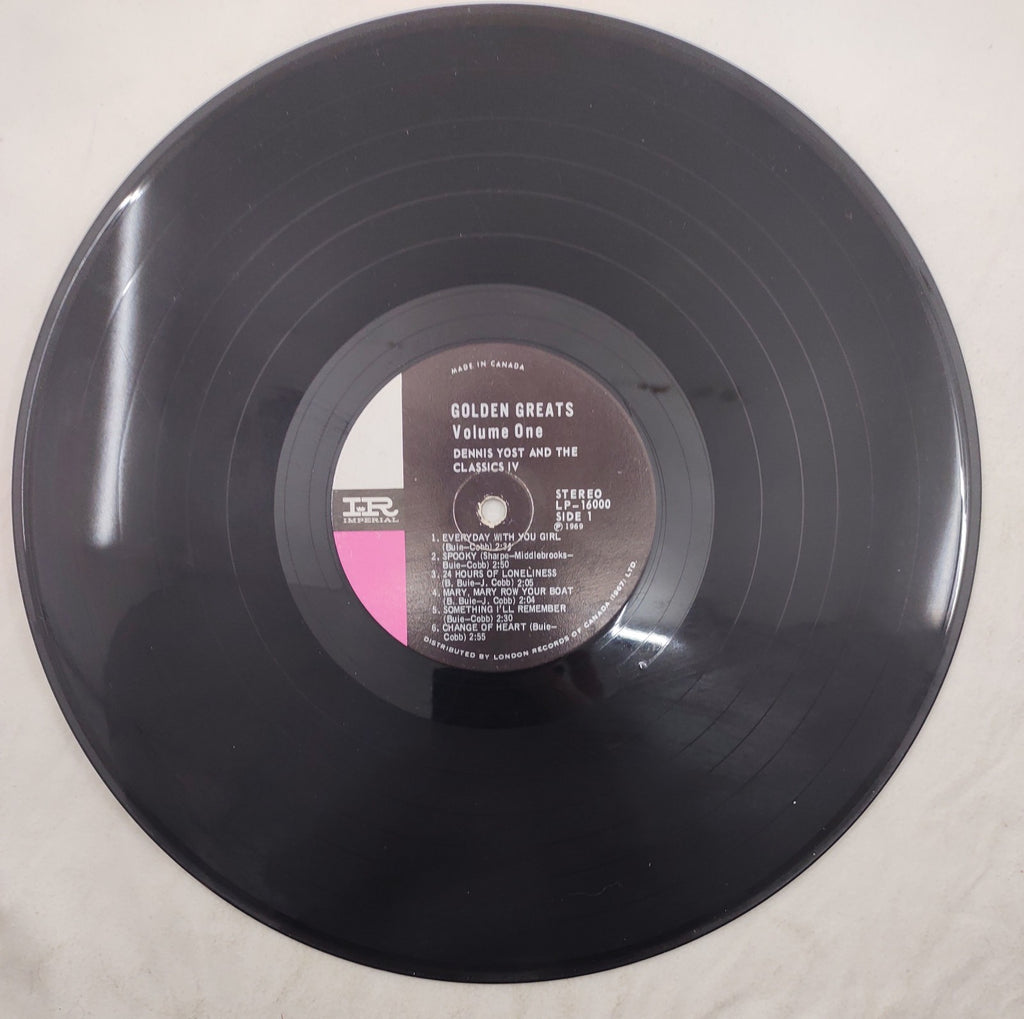 Dennis Yost – Golden Greats Volume One LP Imperial Canada