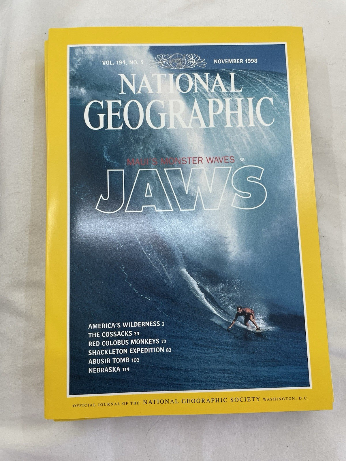Vintage Nat Geo Jul–Dec 1998 Lot w/ Slipcover | Geography, Science