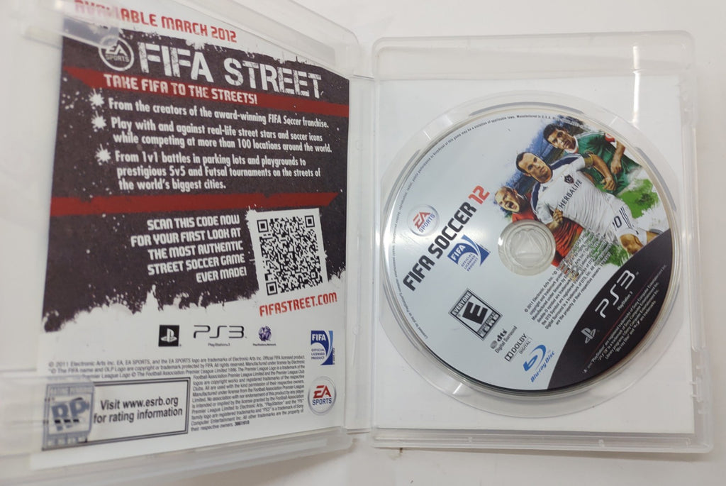 FIFA Soccer 12 (Sony PlayStation 3, 2011) PS3 Football Video Game