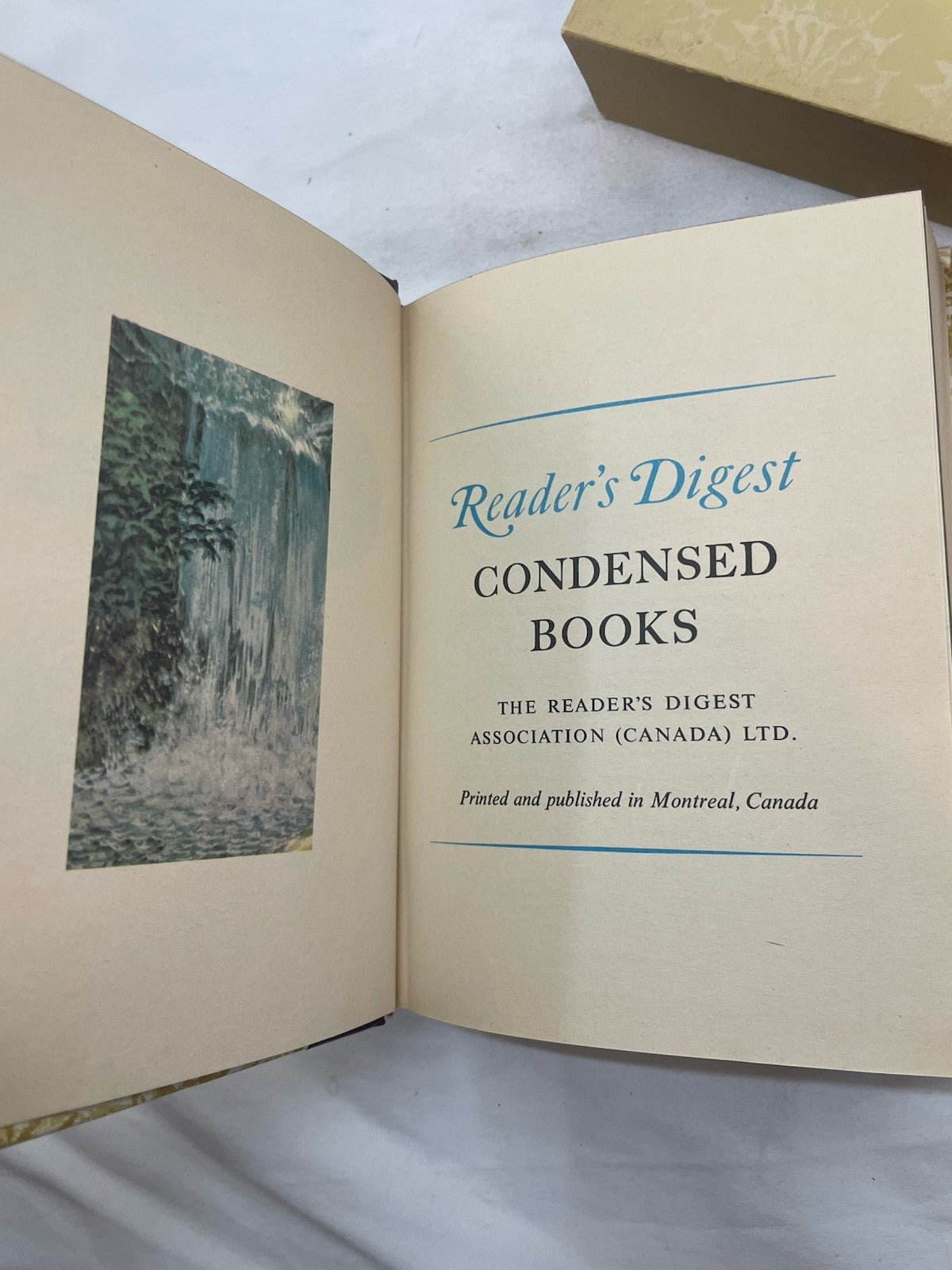 Readers Digest Condensed Books With Slipcover Hardcover 1967 1st Edition