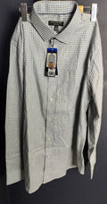 Banana Republic Men’s Green Blue Check Dress Shirt Slim Fit Cotton NWT