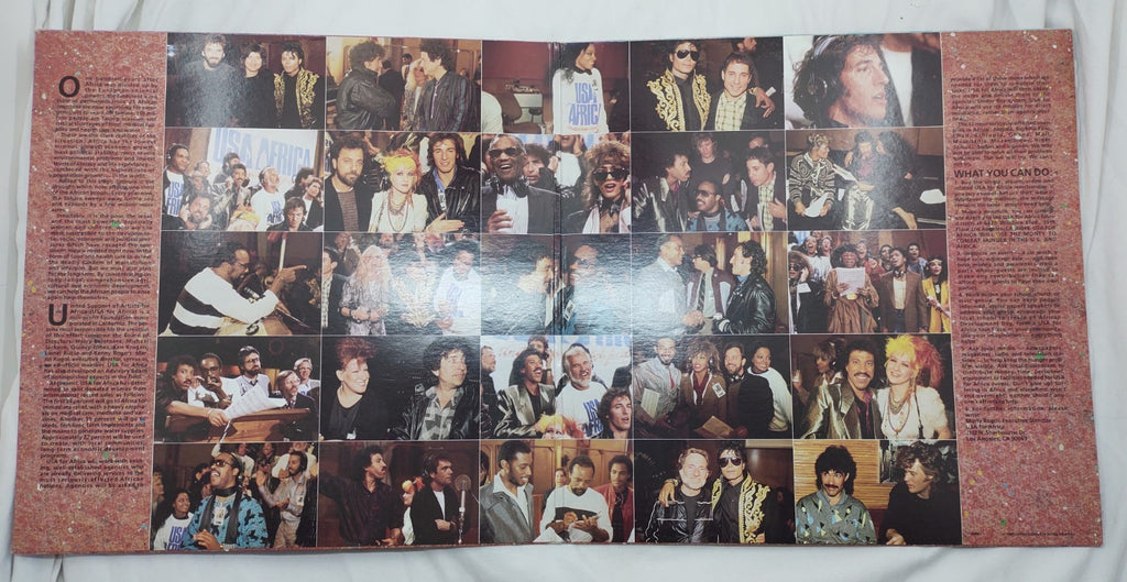 USA for Africa – We Are The World LP 1985 Michael Jackson Lionel Richie VG