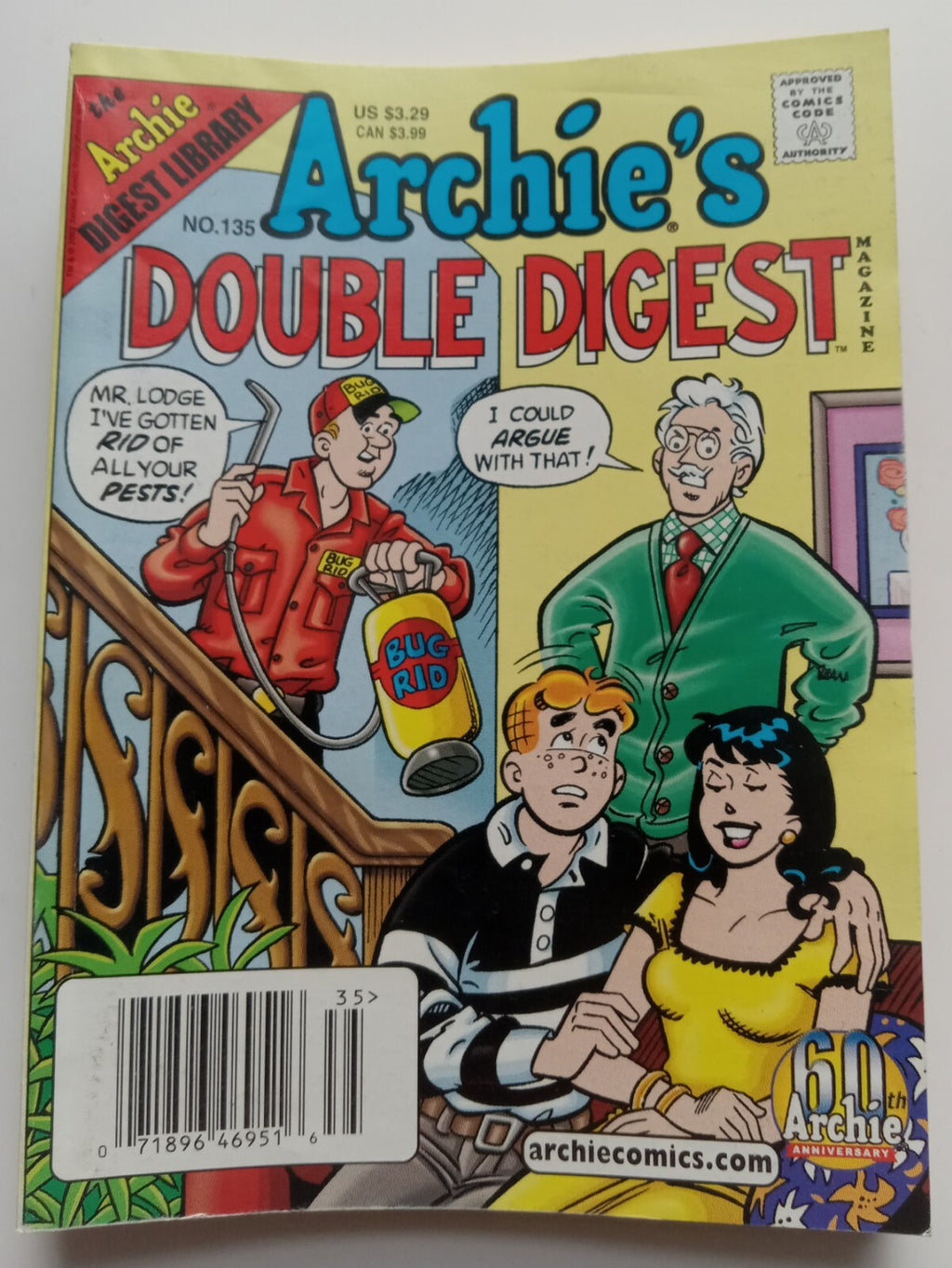 Archie Digest Magazine #135 – Double Digest Edition (2016)