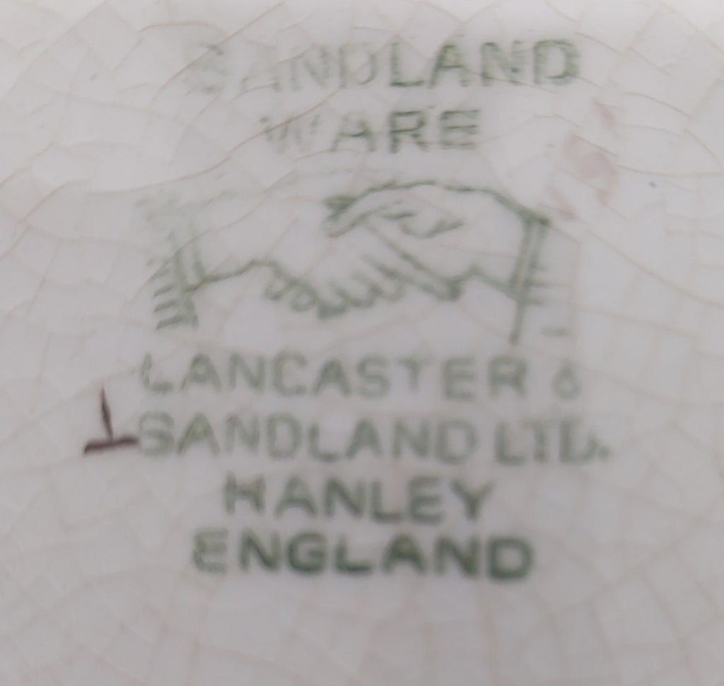 Sandland Ware Micawber Introduces David to London Plate Charles Dickens Vintage