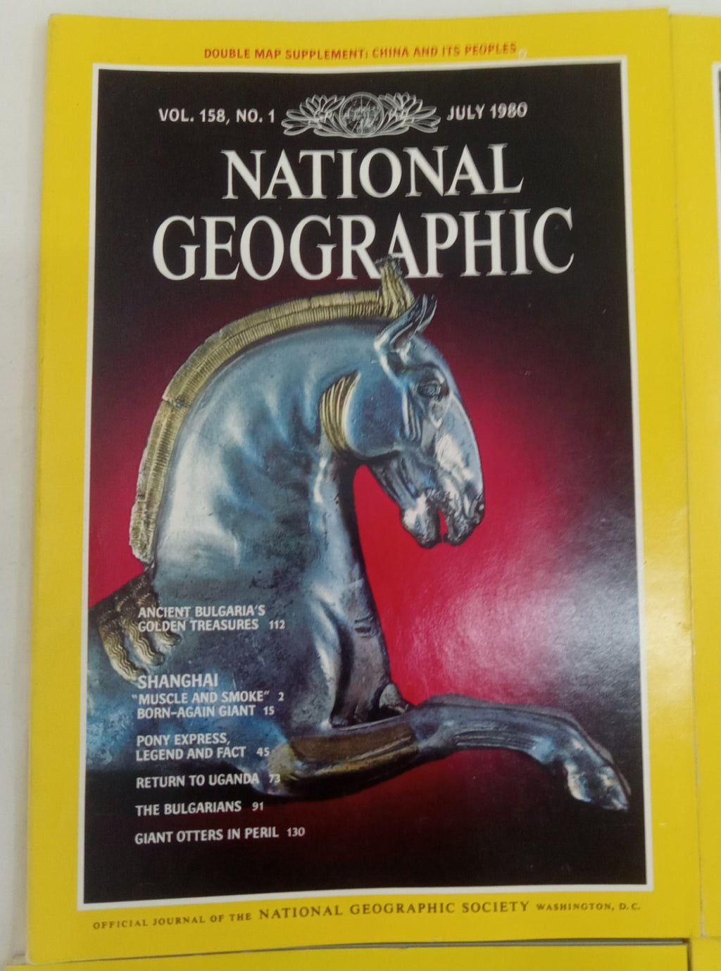 National Geographic Jul–Dec 1980 | Vintage 6-Issue Set | VG+ w/ Slipcase