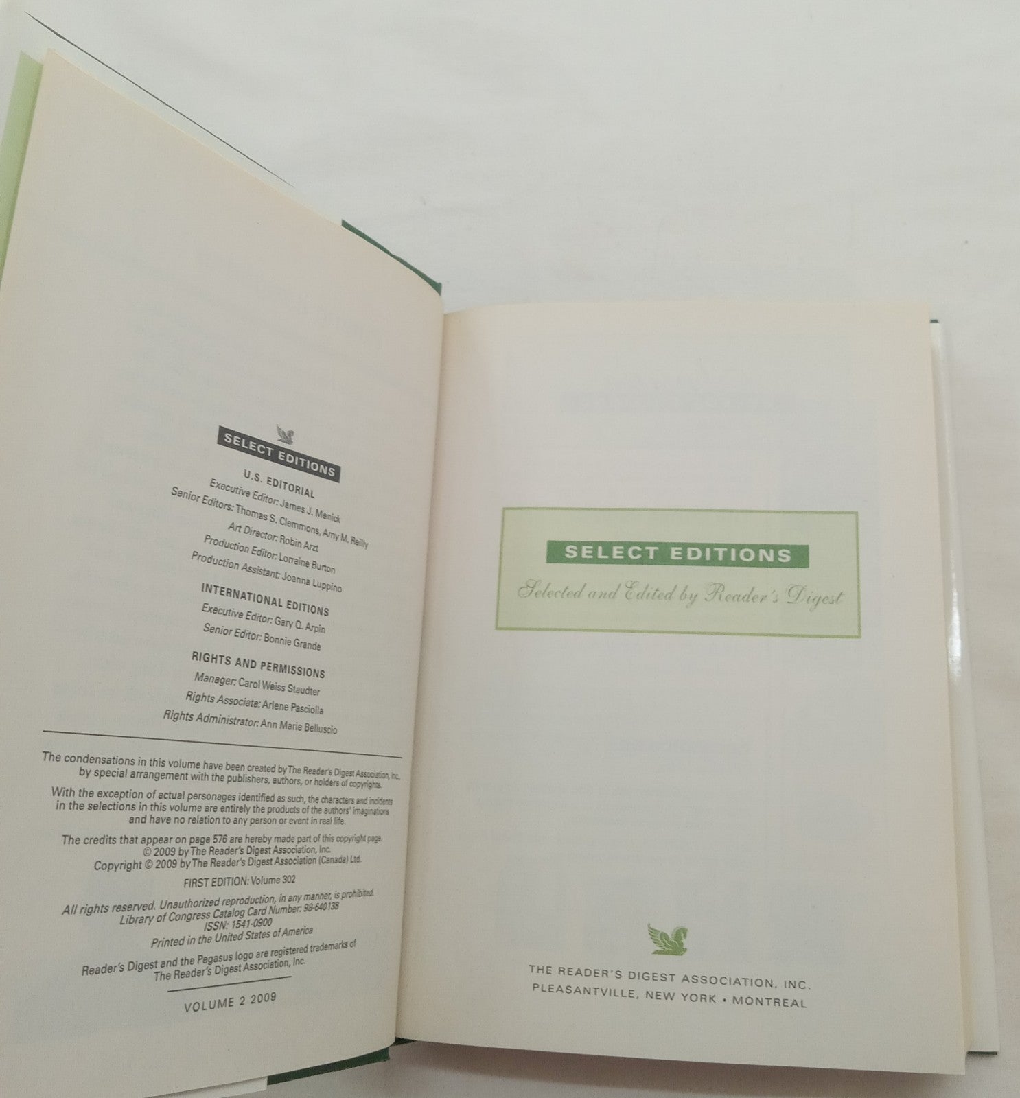 RD Sel Ed 1st Ed HC w/DJ Vol 2 2009 | Vtg NM Condensed Anthology Romance Stories