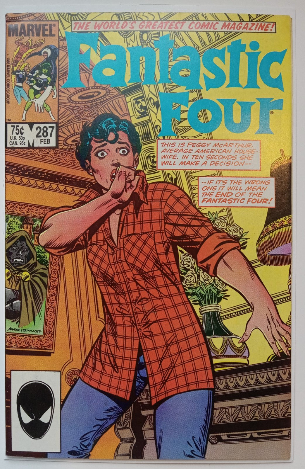 Fantastic Four #287 (1985) Marvel Comics Bagged/Boarded Comic Book Condition