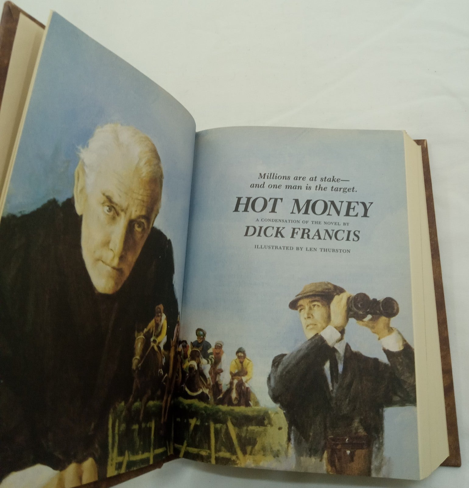 1988 Reader's Digest Condensed 1st Ed HC Leather Gilt Vtg NM Fiction