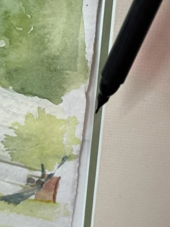 Sally B Hooff Original Landscape Watercolor Coastal Scene PEI Artist