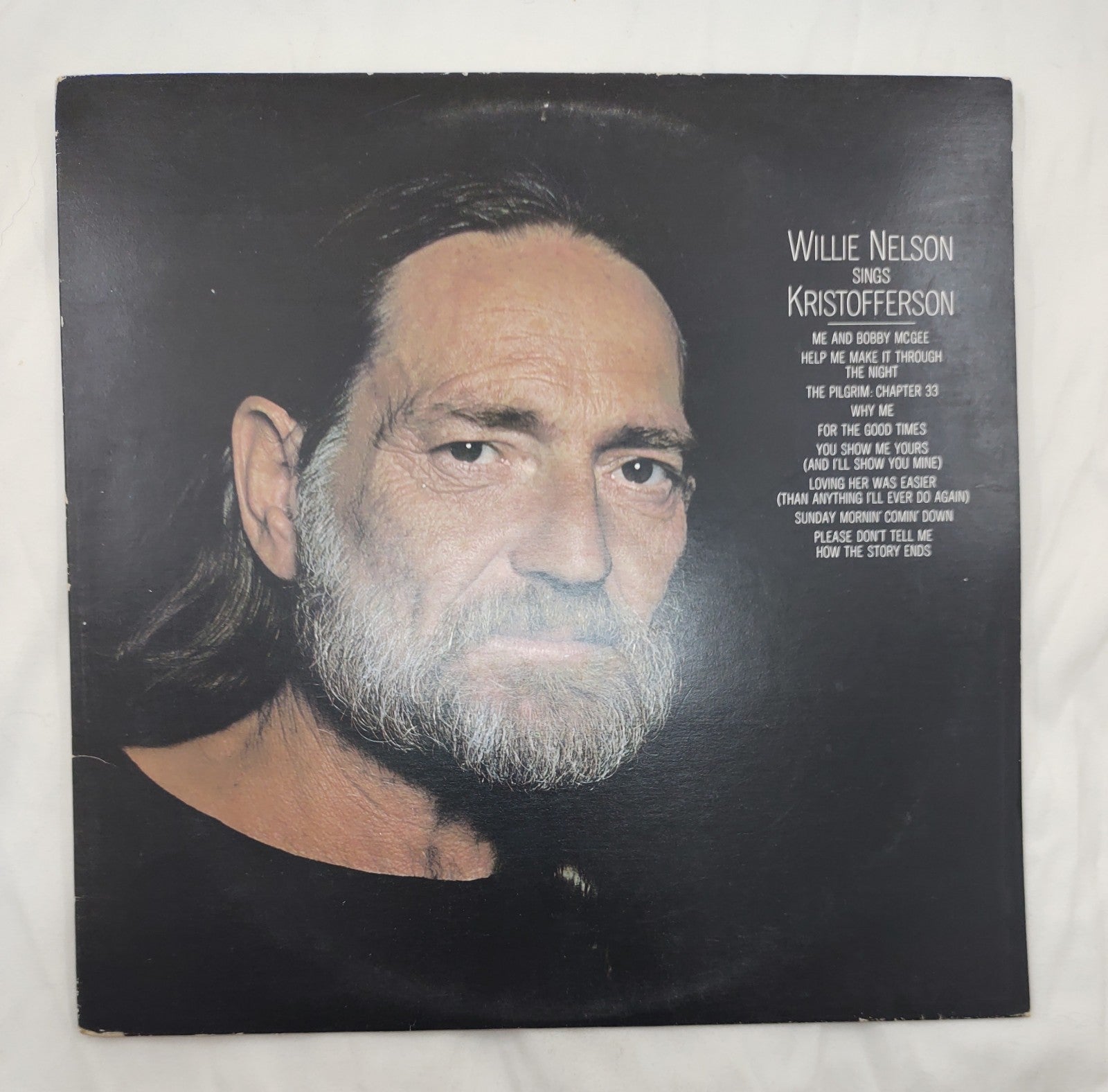 Willie Nelson – Sings Kristofferson LP 1979 Columbia JC-36188 Country Classic