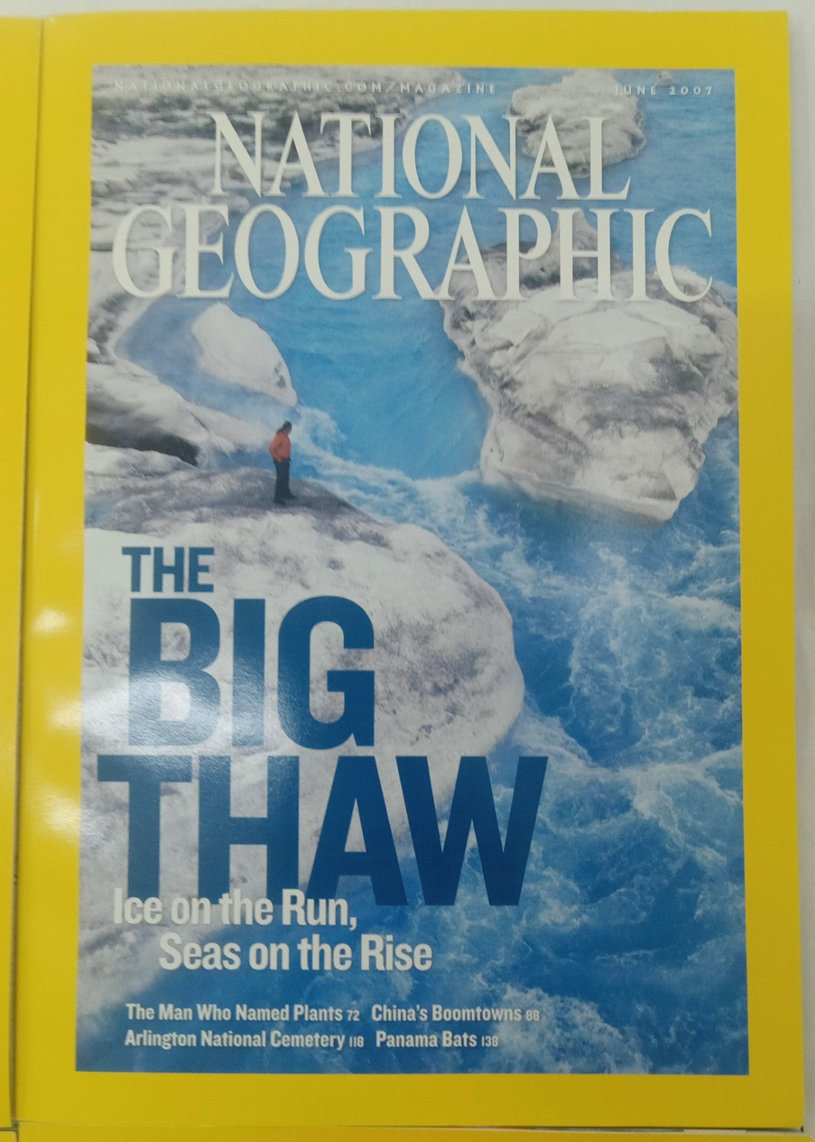 Nat Geo Magazine With Slipcover Jan To June  2007