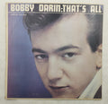 Bobby Darin That's All LP ATCO 33-104 Mono 1956 Vocal Jazz Pop Classic Vinyl LP