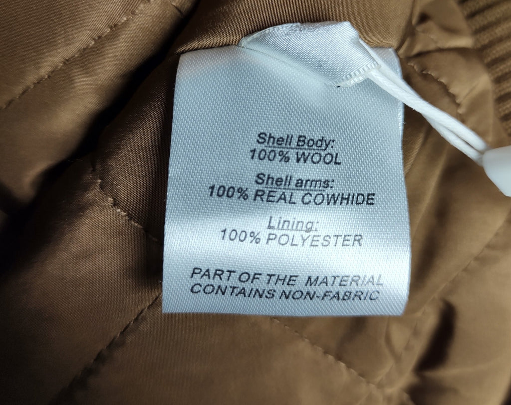 SNOVER Men’s Brown Bomber Jacket Size XL – Signature Premium Outerwear NWT