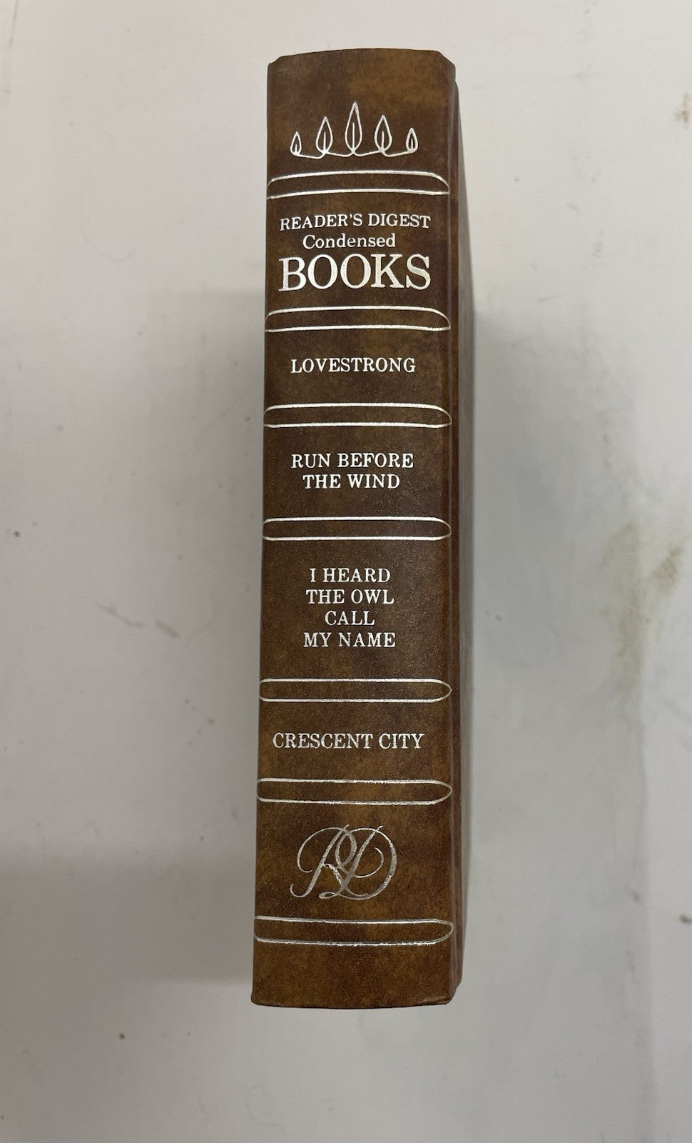 1985 Reader's Digest Condensed 1st Ed HC Leather Gilt Vtg NM Anthology