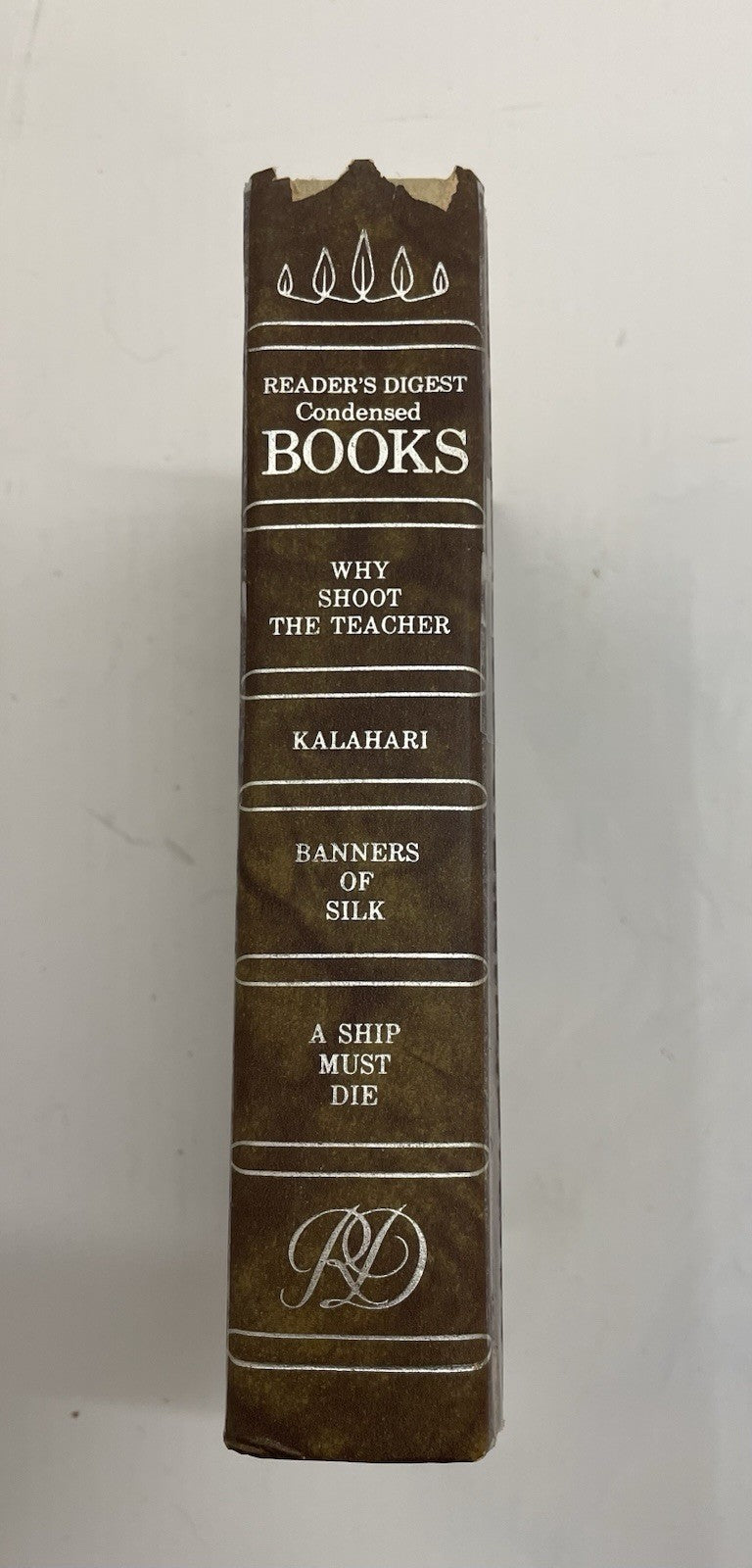 1981 Reader's Digest Condensed 1st Ed HC Leather Gilt Vtg NM Collectible