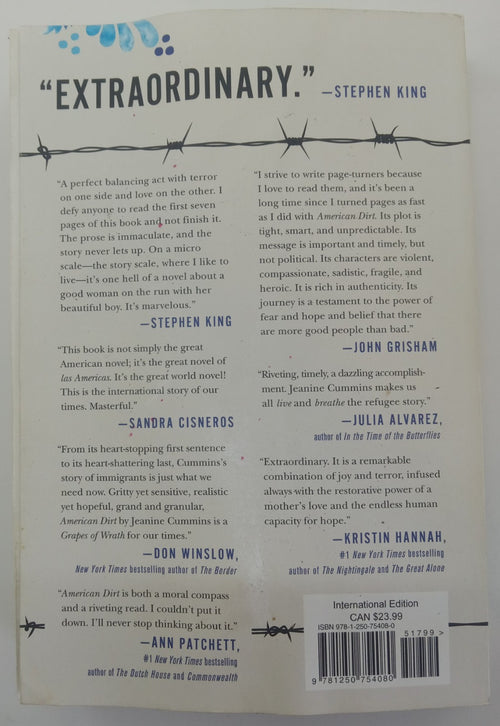 American Dirt by Jeanine Cummins Oprah Book Club Border Drama Novel