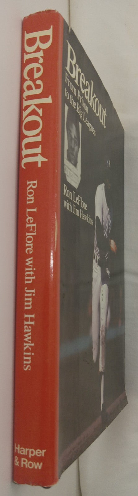 From Prison to the Big Leagues Ron LeFlore 1st Ed Sports Memoir Hardcover Book