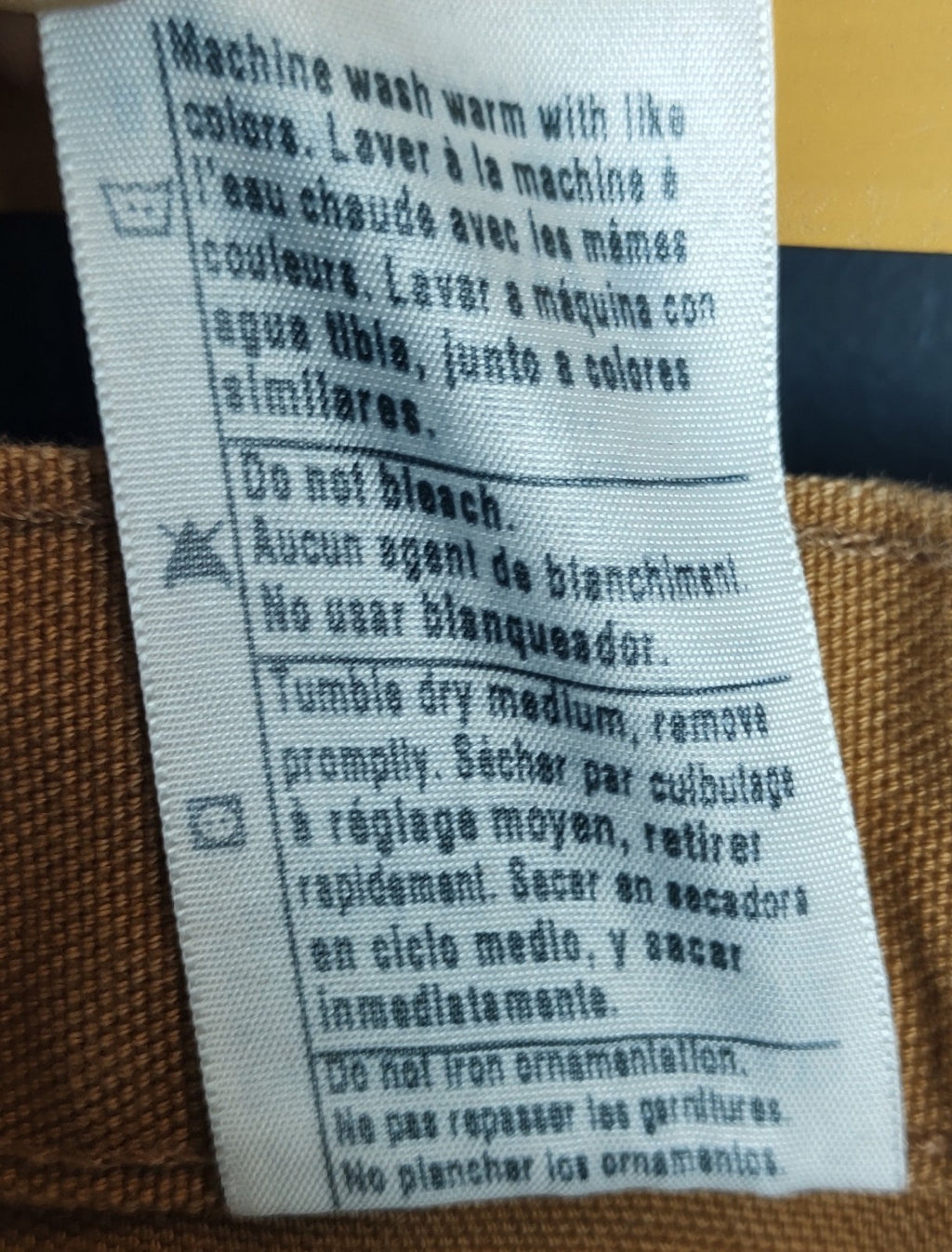 Carhartt Men’s 50x33 Loose Original Fit Washed Duck Work Pants NWT