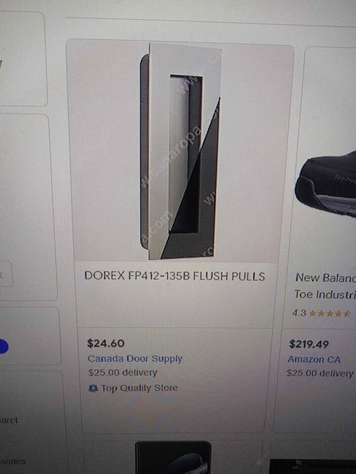 Stainless Steel Flush Door Pulls – Durable and Modern Hardware for Doors