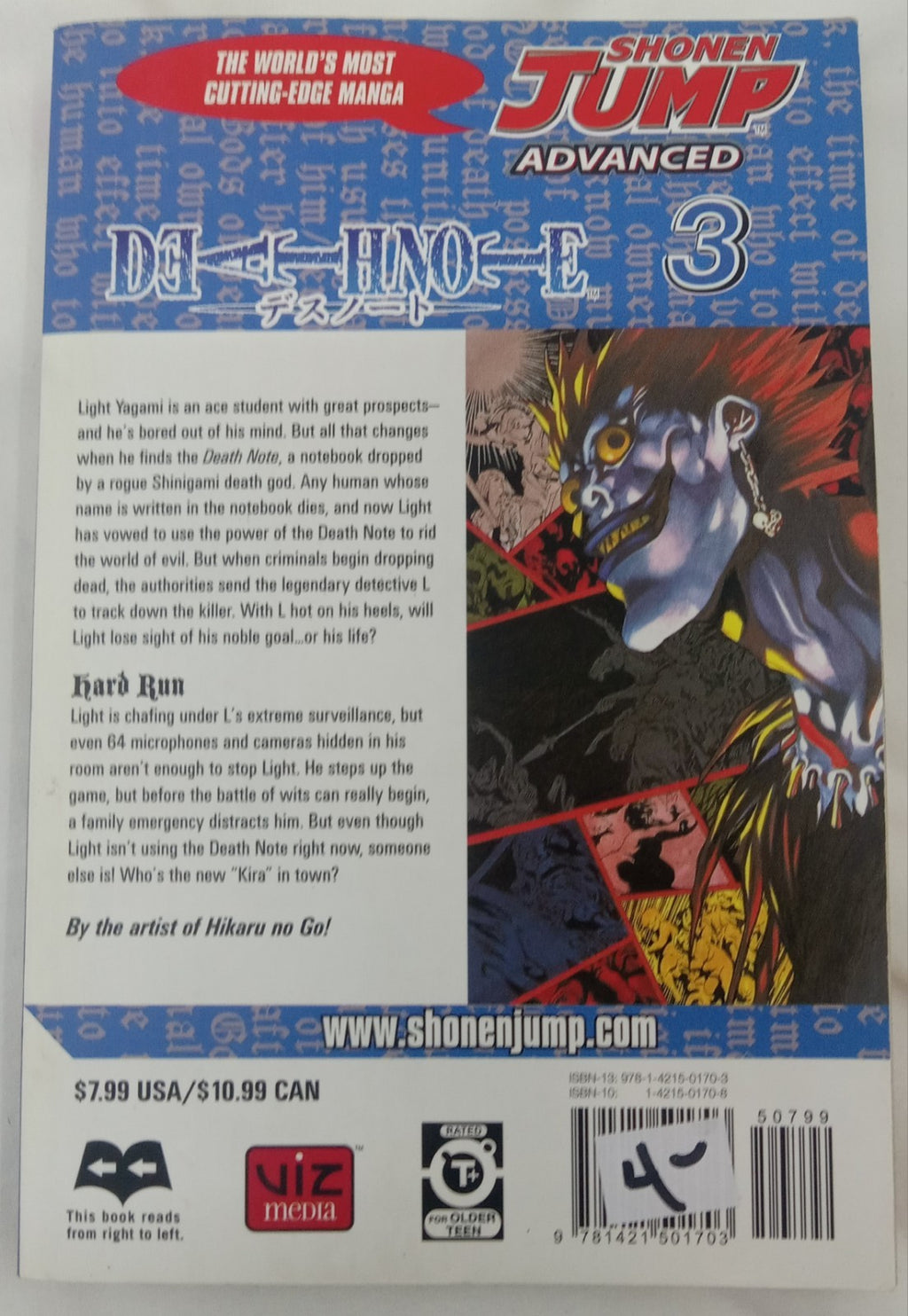 Death Note Manga Set Volumes 1-4 English | Tsugumi Ohba Viz Media Graphic Novel