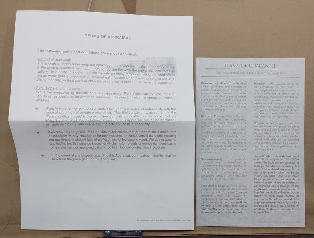 Itzchak Tarkay Morning Social Seriolithograph Framed Figurative Art