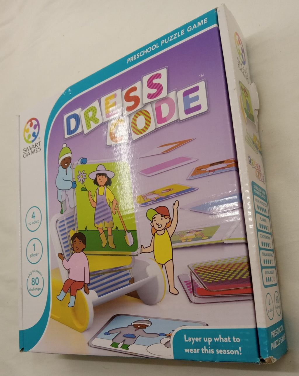 Dress Code Smart Games Puzzle Game – Fashion Matching Toy for Educational Fun