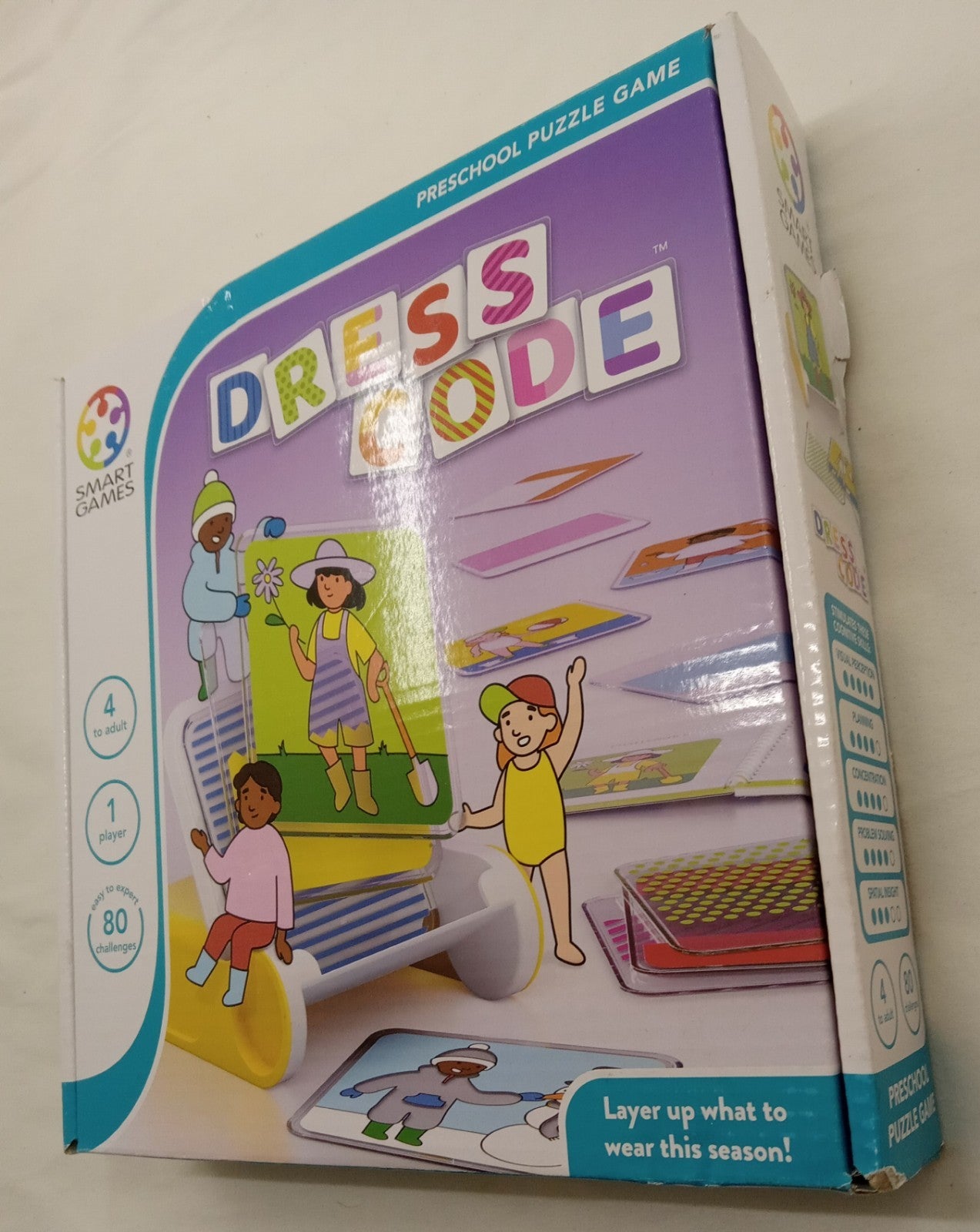 Dress Code Smart Games Puzzle Game – Fashion Matching Toy for Educational Fun