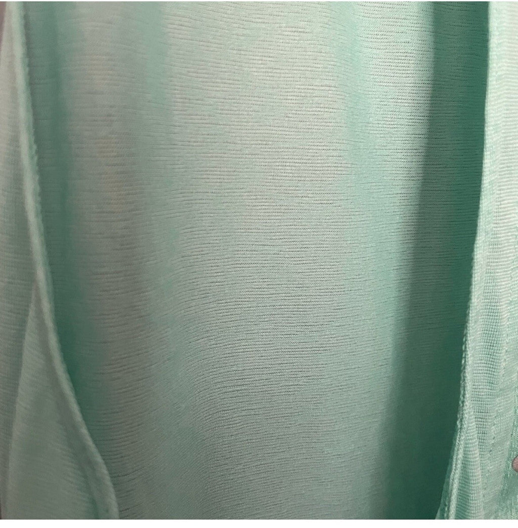 ASICS Mint Green Workout Tank Women's Size Medium Activewear Gym Shirt