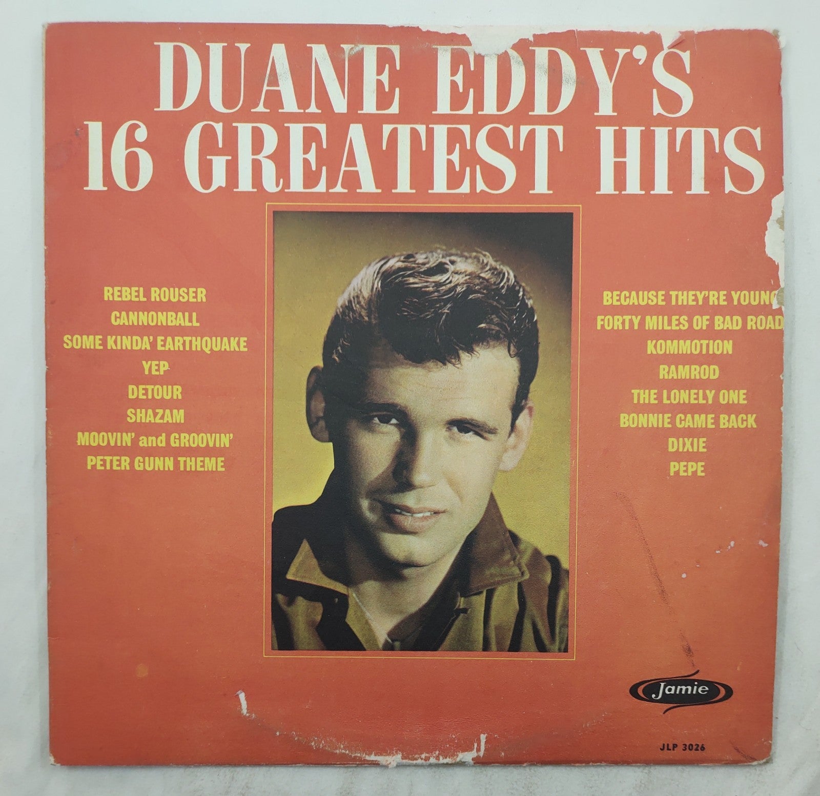 Duane Eddy – 16 Greatest Hits LP Jamie JLP-3026 Canada