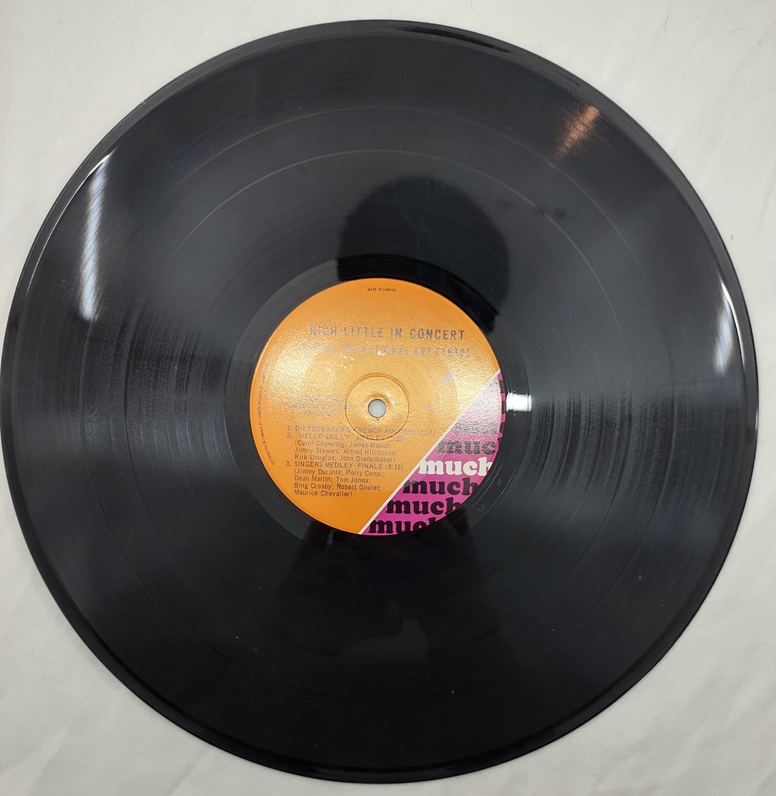 Rich Little – In Concert Live at National Arts Centre LP CHLP 5004 Canada