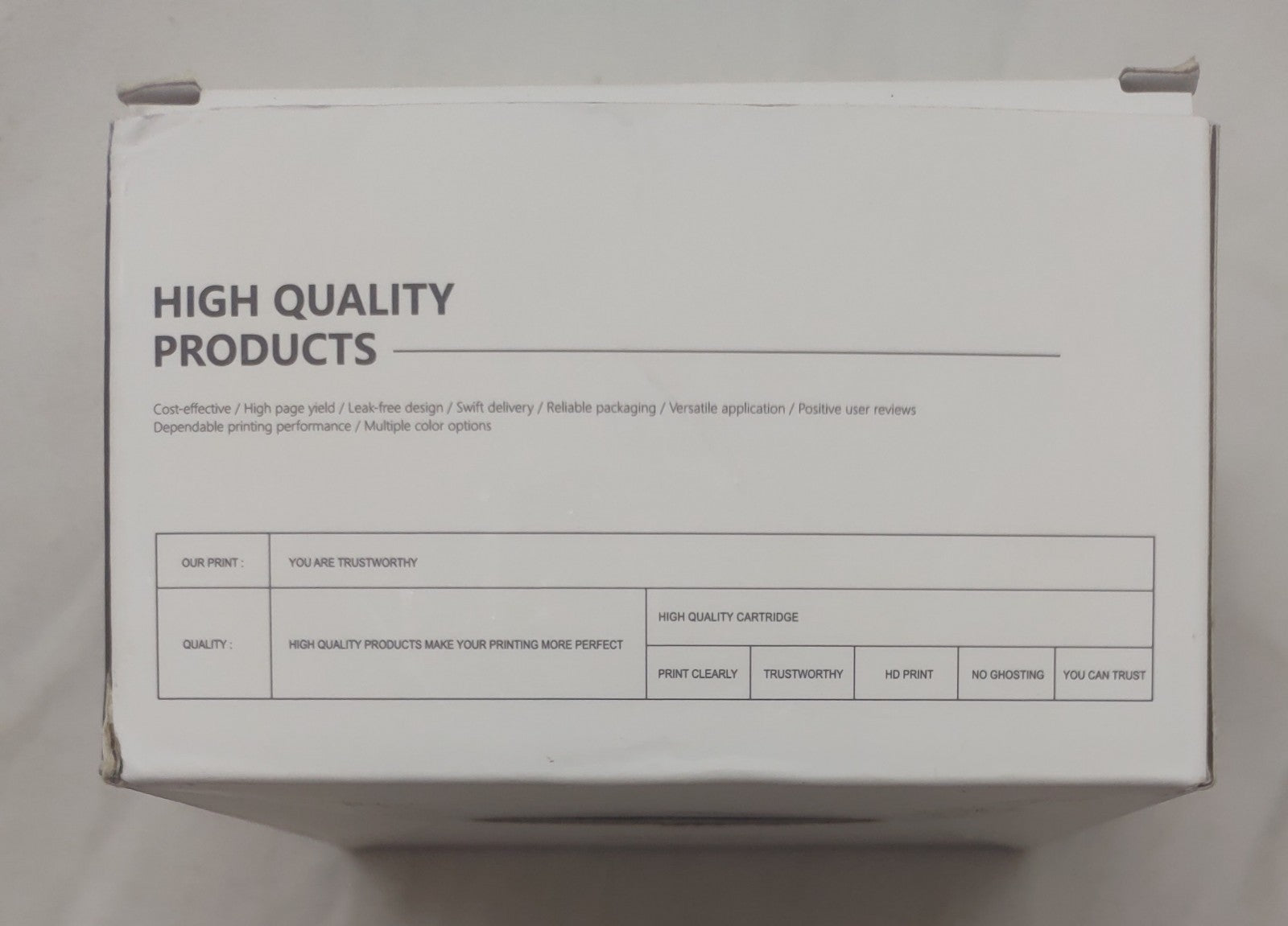 950XL 951XL Ink Cartridge Set XL 4-Pack Black Cyan Magenta Yellow Compatible