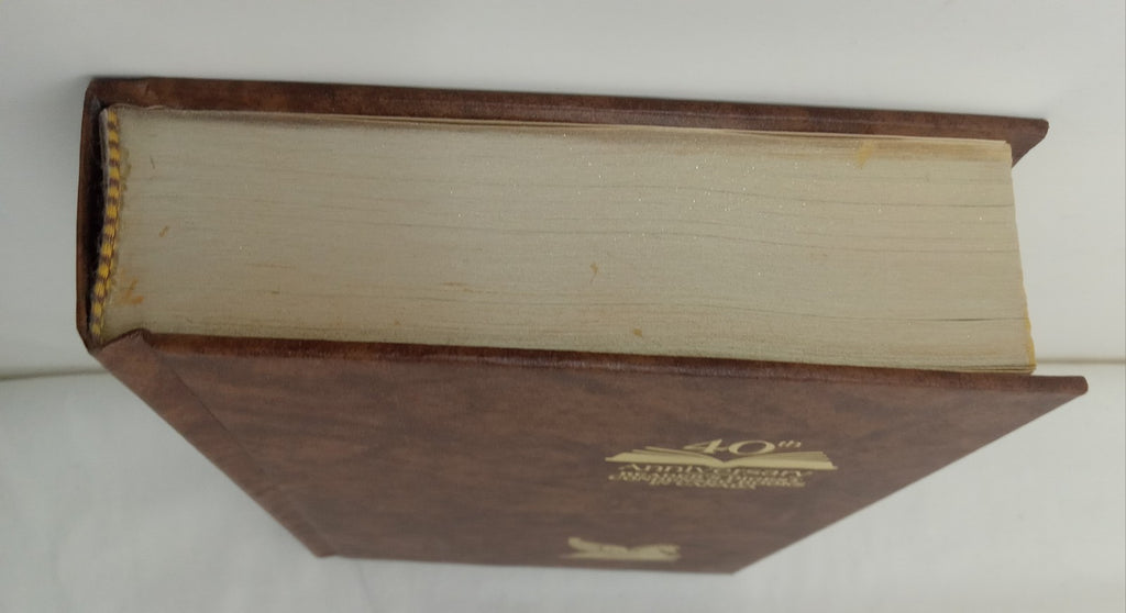 1990 Reader's Digest Condensed 1st Ed HC Leather Gilt Vtg NM Anthology