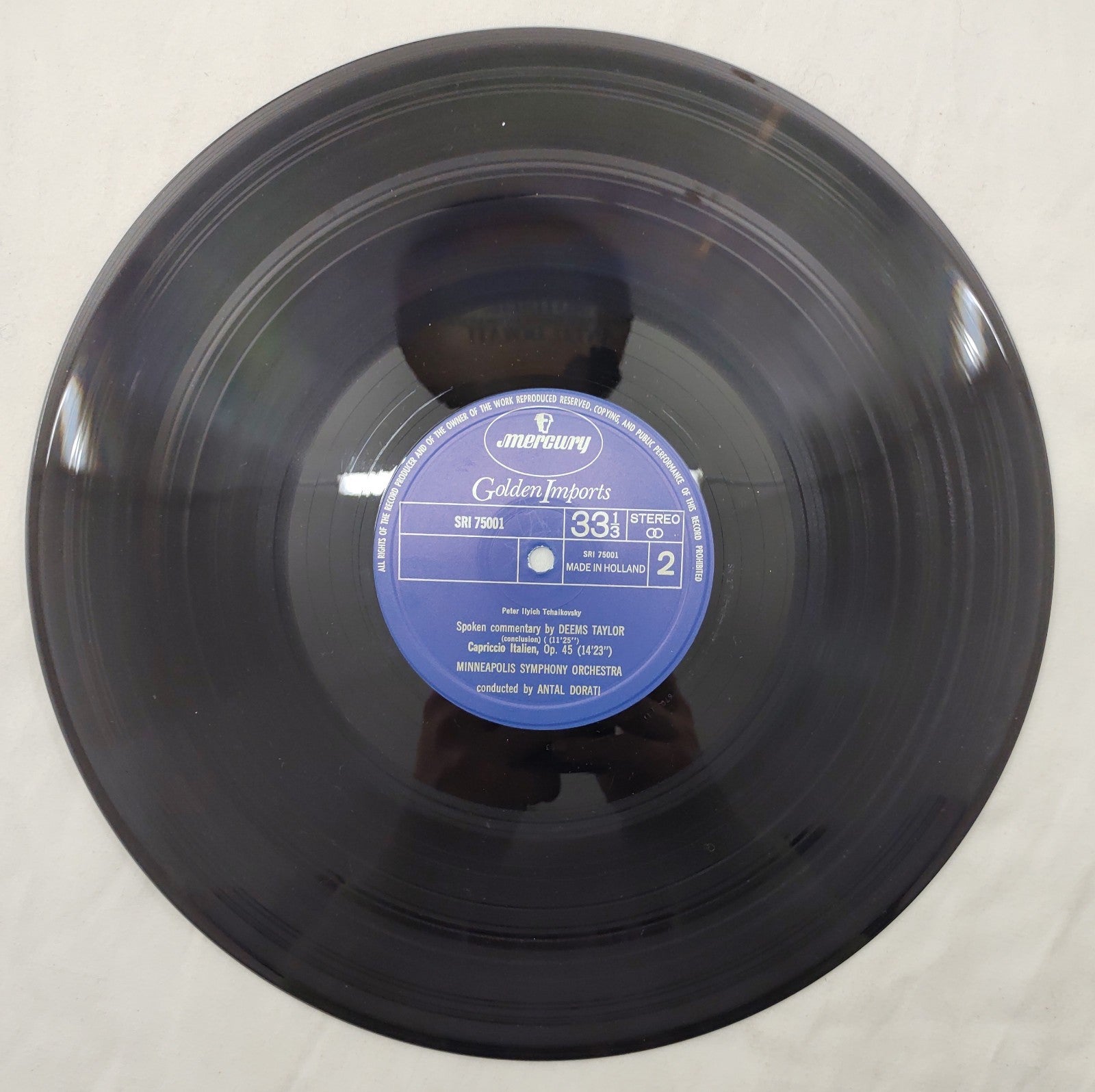 Tchaikovsky – 1812 Overture Dorati Mercury Golden Imports SRI 75001 LP