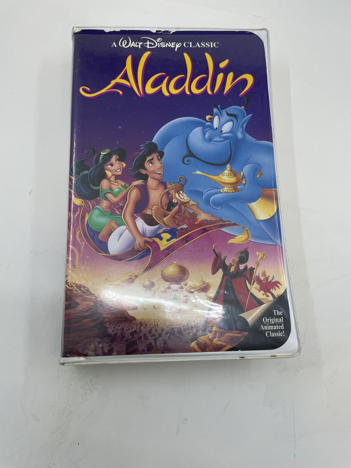 Disney Black Diamond VHS Aladdin 1993 Rare OOP Animated Movie