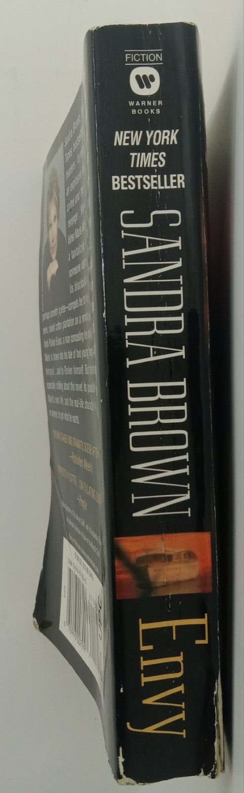 Envy by Sandra Brown – VG+ Romantic Suspense Bestseller Paperback Novel