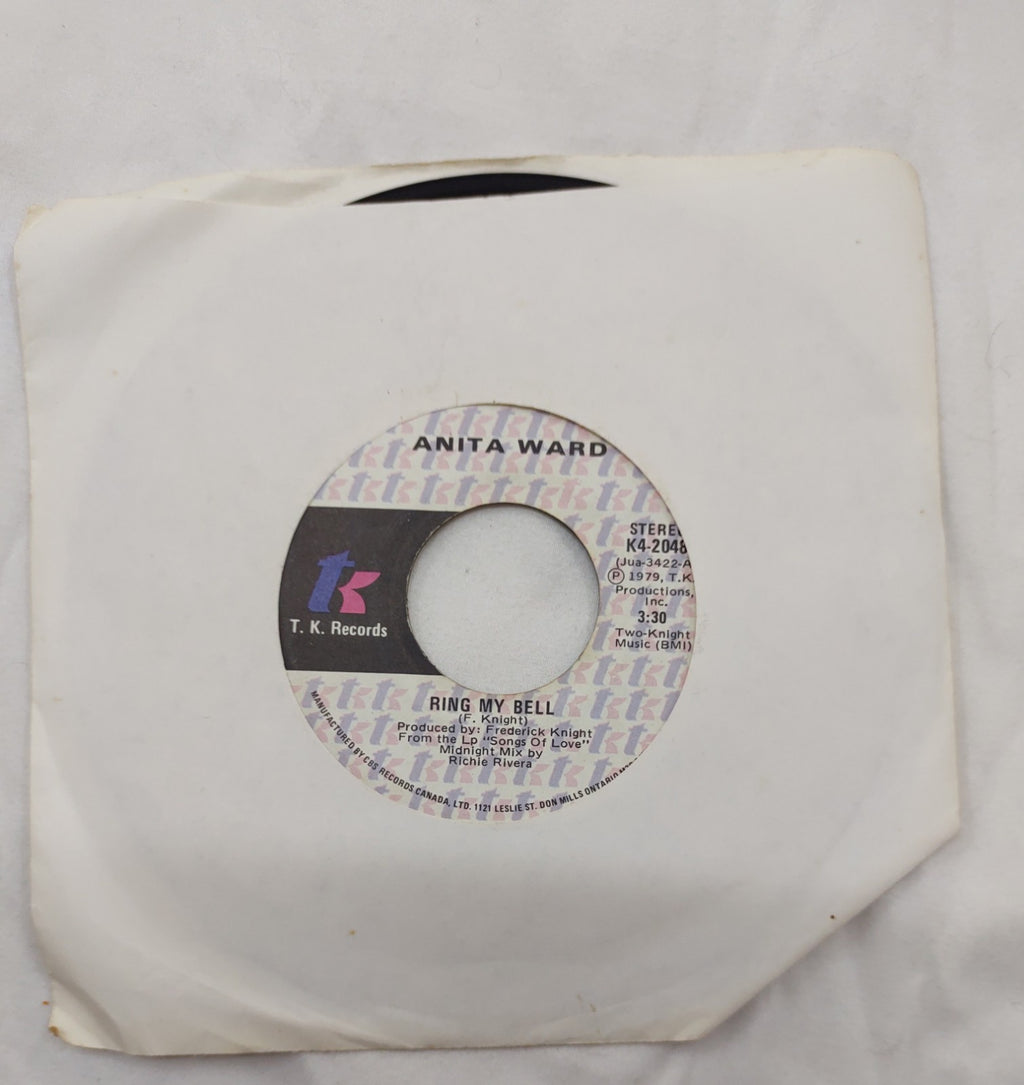 Anita Ward – Ring My Bell 7” TK K4-2048 Canada 1979 Disco