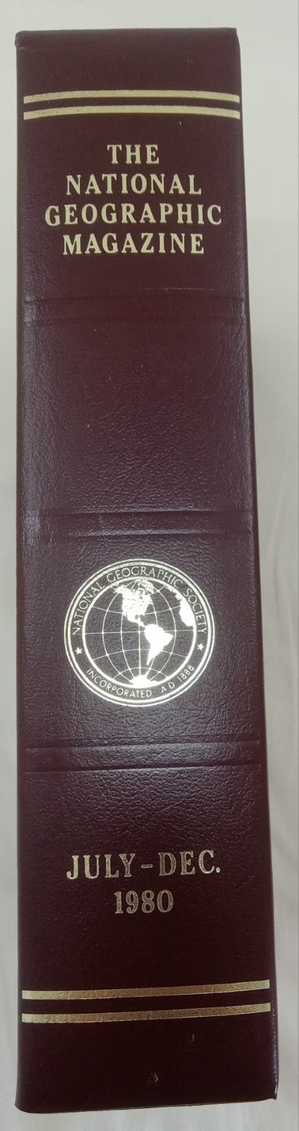 National Geographic Jul–Dec 1980 | Vintage 6-Issue Set | VG+ w/ Slipcase