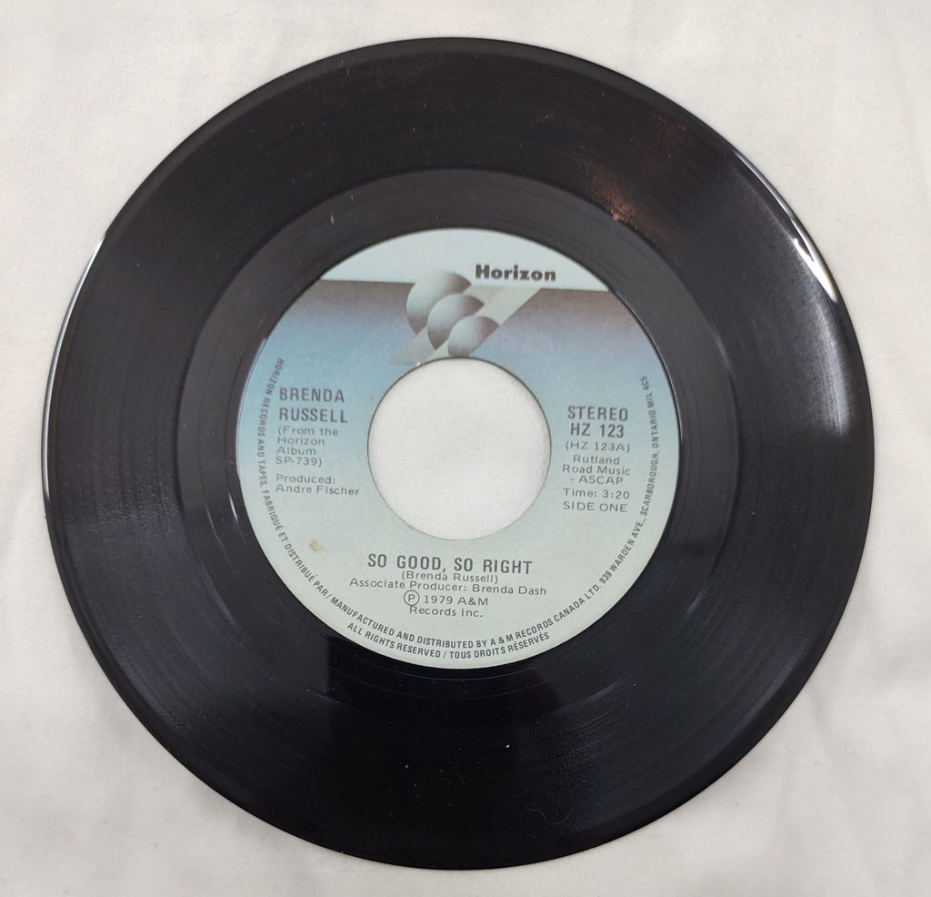 Brenda Russell – So Good, So Right 7” Horizon HZ 123 Canada 1979