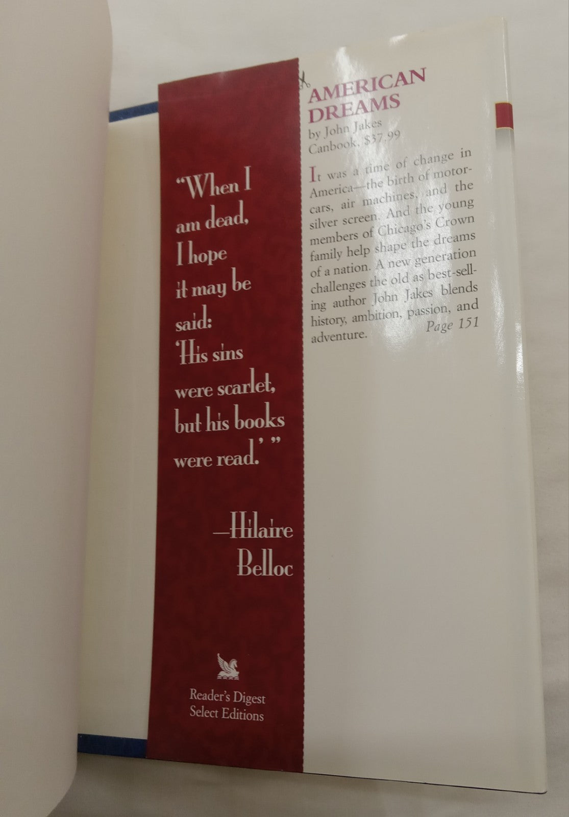 Readers Digest Select Editions 1998 HC w/ Dust Jacket - Near Mint