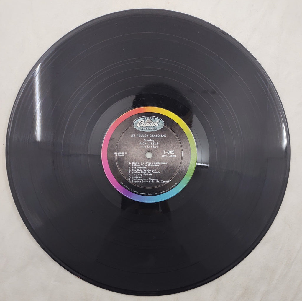 Rich Little My Fellow Canadians LP Capitol T-6028 Canada Comedy Vinyl Record LP