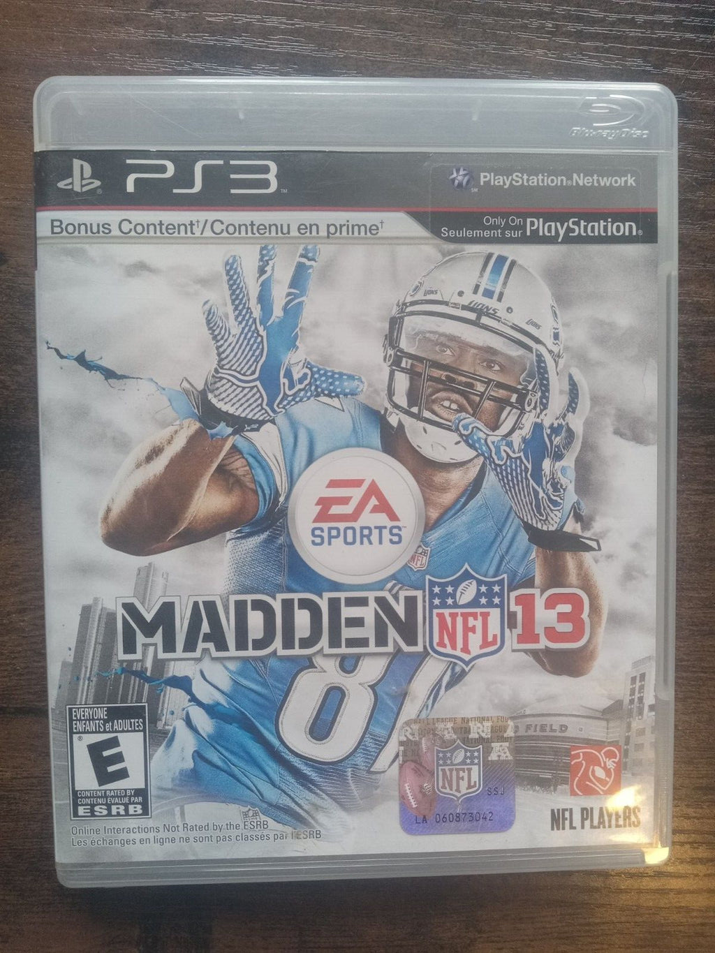 Madden NFL 13 PS3 EA Sports Football Game - Tested & Working