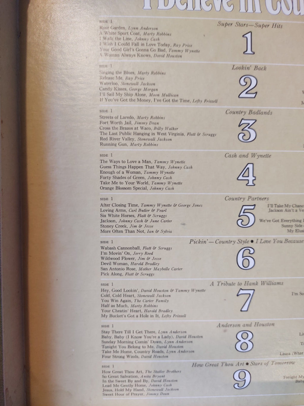 I Believe in Country Reader’s Digest 50 Original Performances Columbia LP