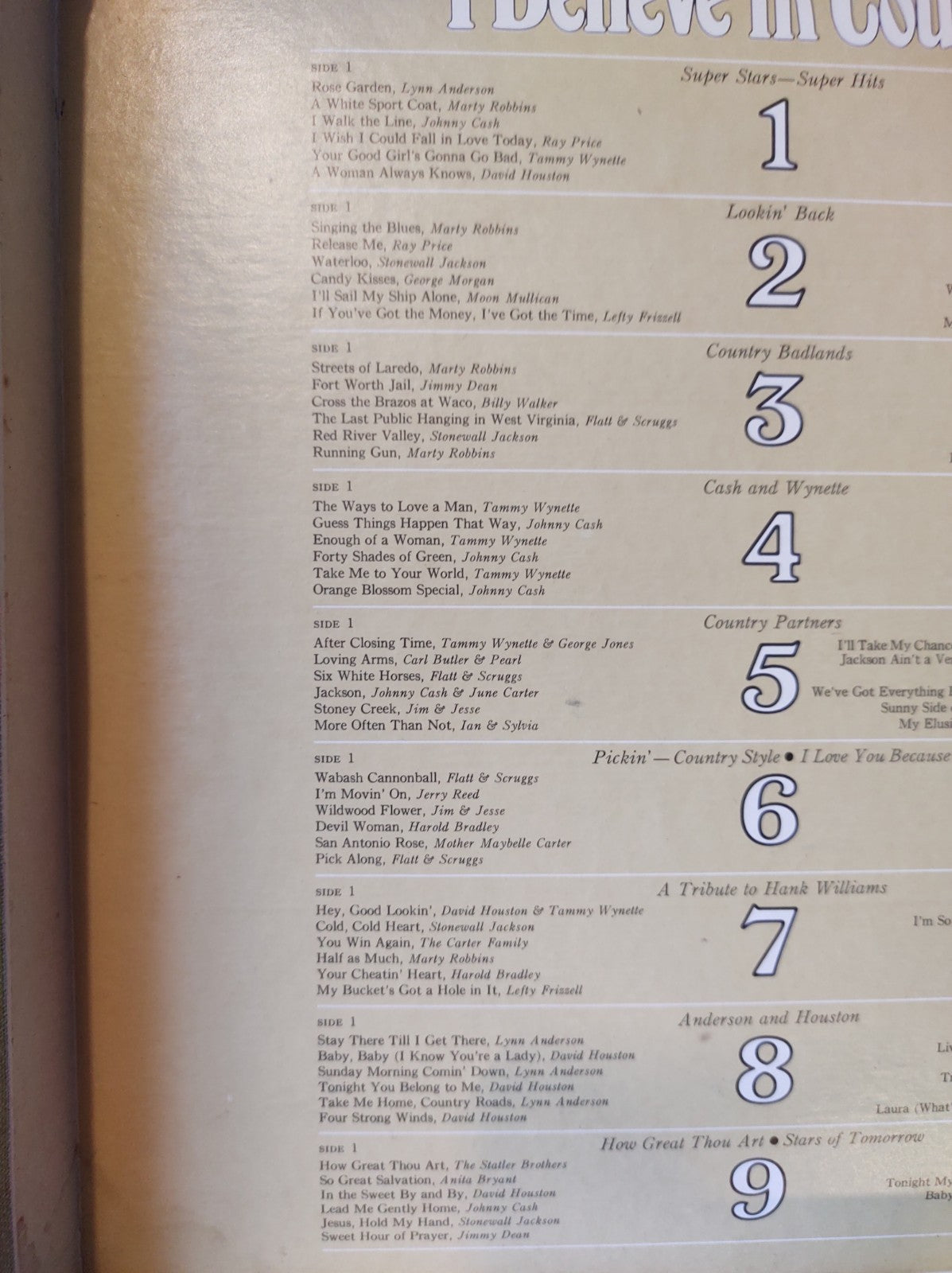 I Believe in Country Reader’s Digest 50 Original Performances Columbia LP