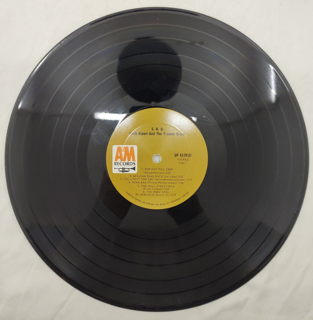 Herb Alpert & Tijuana Brass – S.R.O. LP A&M SP 4119 Canada Stereo Jazz
