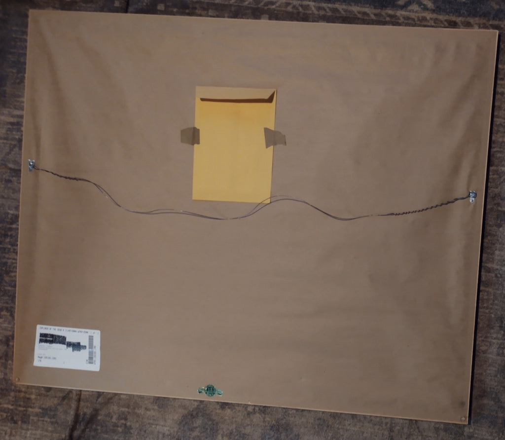 Thomas Kinkade Gardens Beyond Spring Gate Framed Lithograph w COA