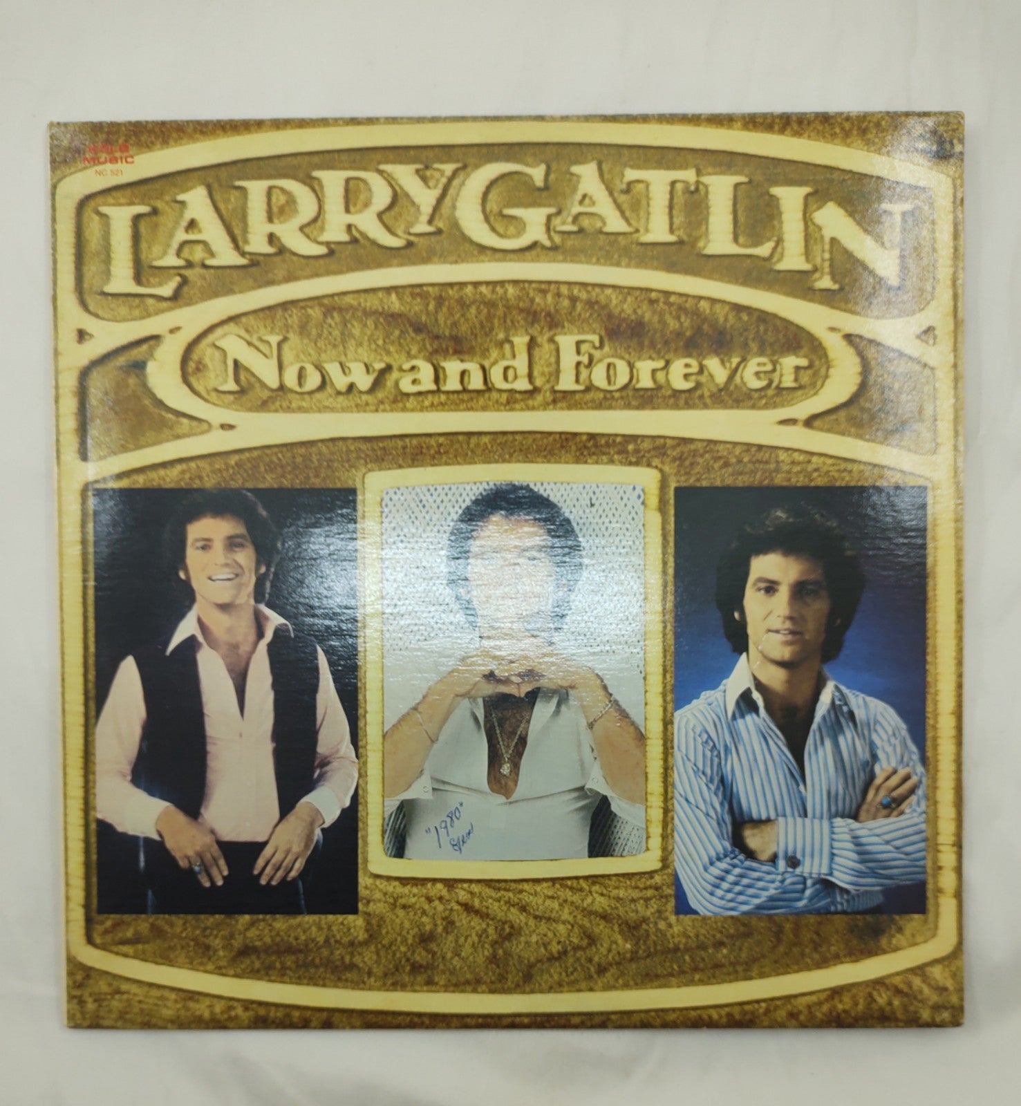 Larry Gatlin Now and Forever Original 1980 Kelo Music CSPS 1511 LP Vinyl