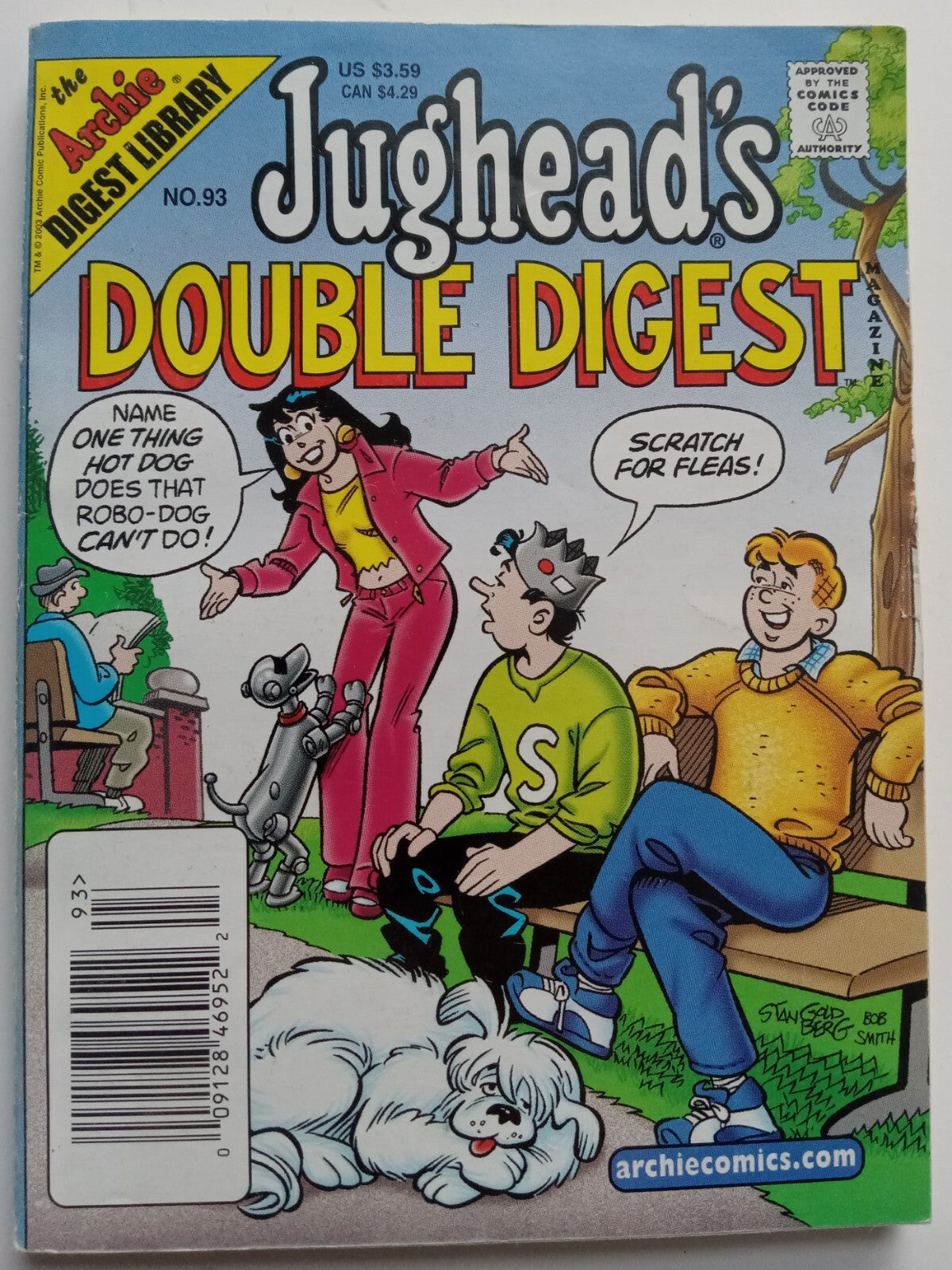 Archie Digest Magazine #93 – Jughead Double Digest (2015)