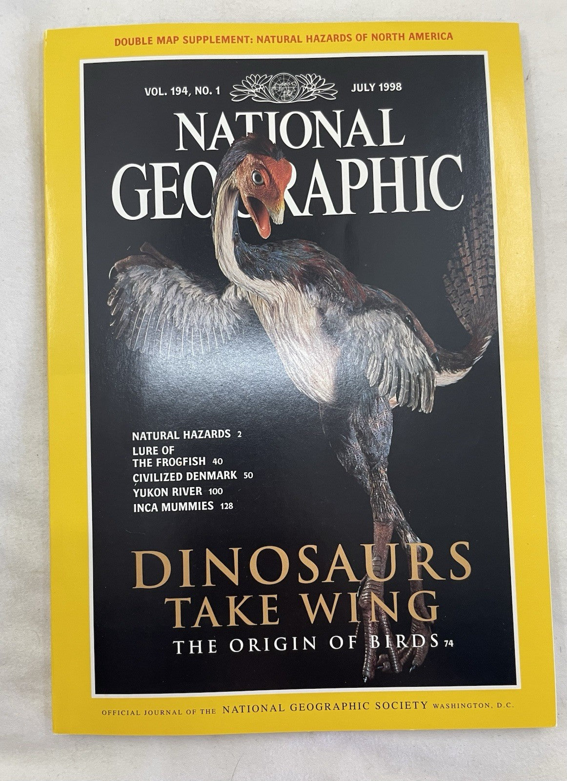 Vintage Nat Geo Jul–Dec 1998 Lot w/ Slipcover | Geography, Science