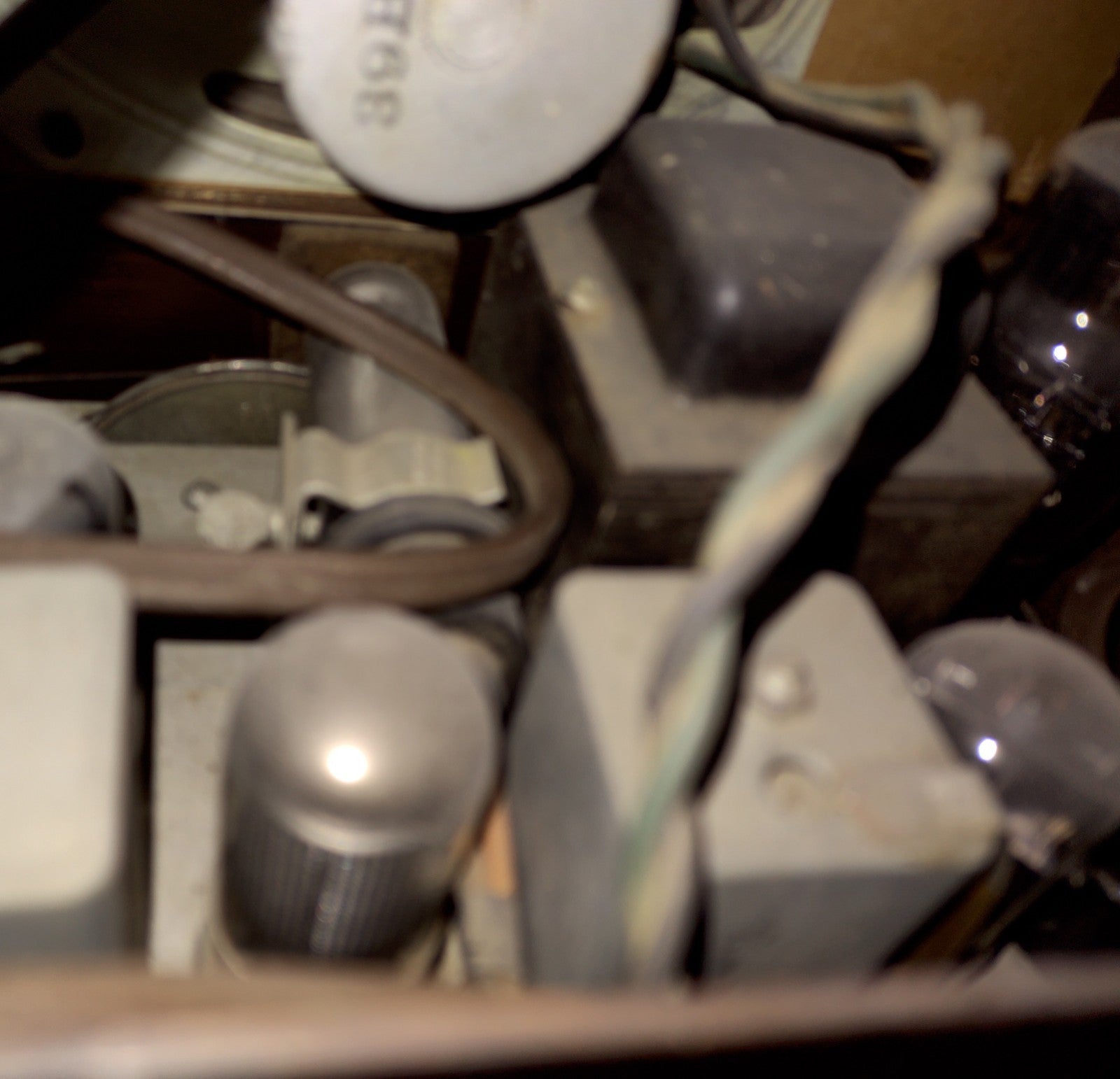 Sparton 6148 Viso-Glo AM/SW Tube Radio (1946) Expert Restored, Green Tuning Eye